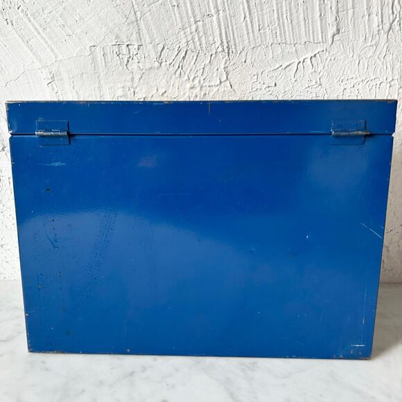 Modern Wonder Books Metal Box 1940s The Every-Pupil Classroom Library - No Books - Picture 4 of 11